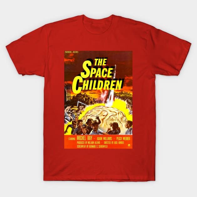 Classic Science Fiction Movie Poster - The Space Children T-Shirt by Starbase79